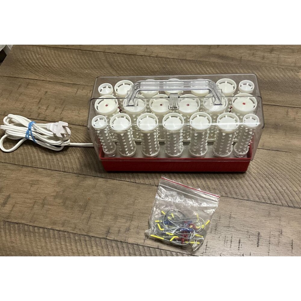Remington C-20 Hair-Setter Wax Core Hot Roller Curlers 20 Rollers
